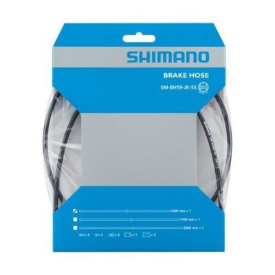 SHIMANO  jeu de c&acirc;ble SM-BH59-JK-SSde frein 1700 mm noir 8 pi&egrave;ces