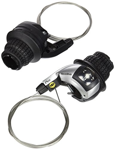 SHIMANO  jeu de s&eacute;lecteurs de vitesse Tourney RS45 3/7S noir/argent