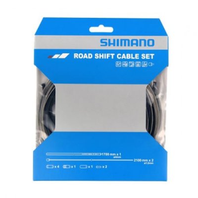 SHIMANO  Kit Fundas de Cambio SP-41-RVS Negro 1700mm Taille Unique