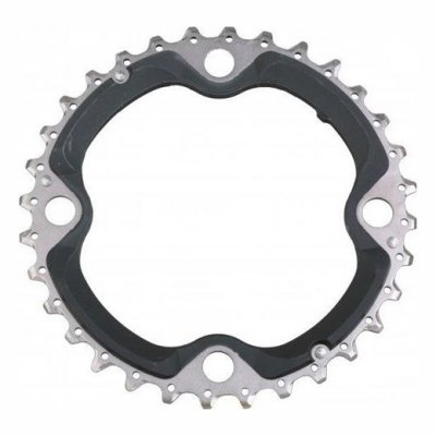 SHIMANO  Lame SLX 32 Dents FC-M670., argent&eacute;, 32T. bolt circle 104 mm &Oslash;