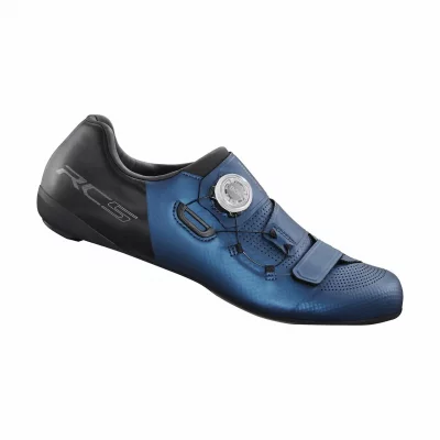 SHIMANO  Mixte Zapatillas SH-RC502 Chaussure de Cyclisme, Azul, 42 EU