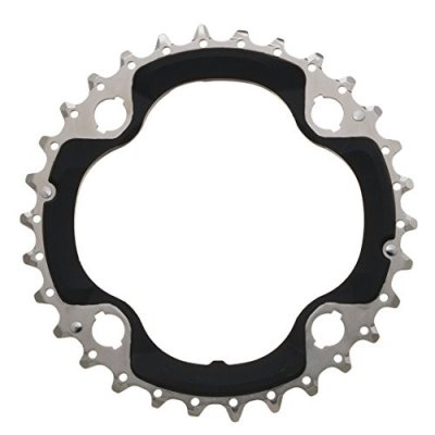 SHIMANO  plateau SLX M672 30T-AN 10S 10S 96 mm noir/argent
