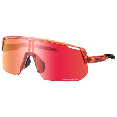 SHIMANO  - Technium L Road S2 - Lunettes v&eacute;lo rouge