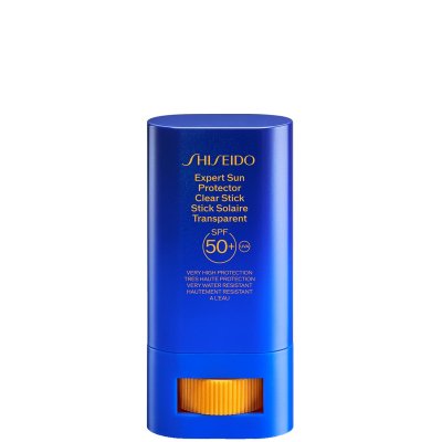 SHISEIDO  Cr&egrave;me Solaire Pour Le Visage Expert Clear Stick Spf50+ 20g