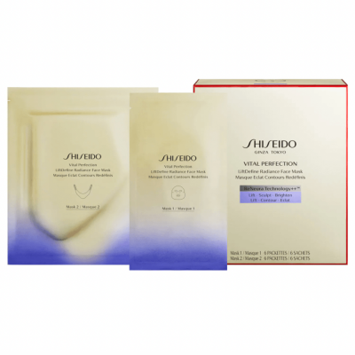 SHISEIDO  Vital Perfection Firming Face Mask - 2 pi&egrave;ces