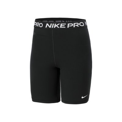 NIKE Short de 18 cm taille haute  Pro 365 pour femme - Noir