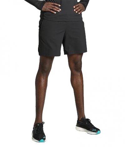 PUMA Short homme Run Ultraweave 7"" . Couleur: Noir