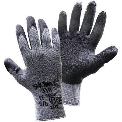 SHOWA  310, Enduction de Latex, Grip polyvalent, Gris fonc&eacute;/noir, 8/M
