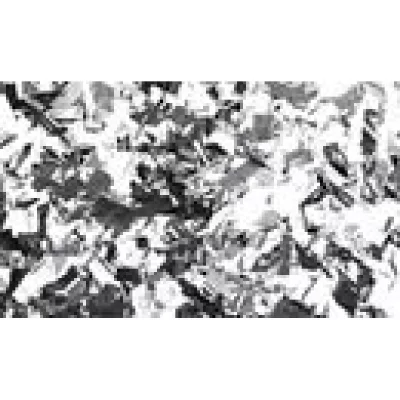 GENERIQUE Showtec Confettis Metal Argent Rectangle