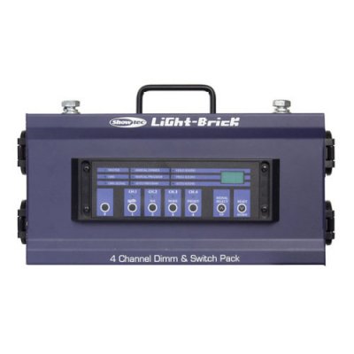 SHOWTEC  Lightbrick Bloc de puissance DMX &agrave; 4 canaux - Gradateur d'&eacute;clairage