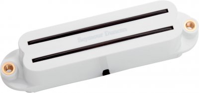 SEYMOUR DUNCAN Shr-1b W Hot Rails Bridge Single Coil White
