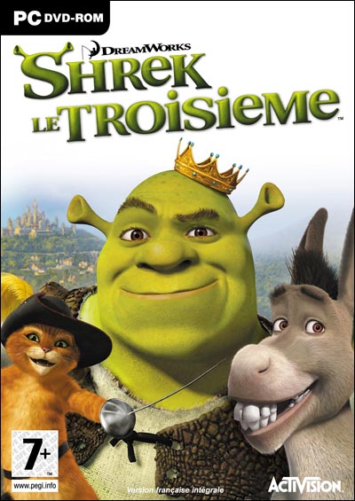 Shrek Le Troisieme - Ensemble Complet - Pc - Dvd - Win - Fran&ccedil;ais
