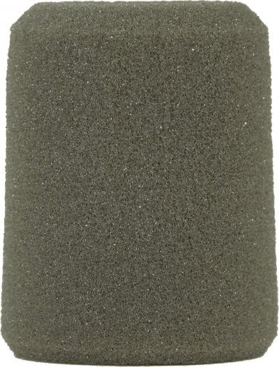 SHURE  A1Ws Pare - Brise en Mousse Grise pour Toutes les S&eacute;ries 515, Beta 56A et Beta 57A, Noir