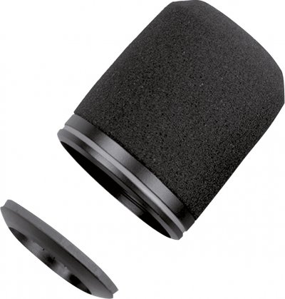 SHURE  A57Aws Pare - Brise en Mousse Verrouillable pour Beta 57 et Beta 57A Noir