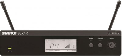 SHURE  BLX4R freq M17 - R&eacute;cepteur UHF - Pr&eacute;diversit&eacute; rackable - BLX gamme
