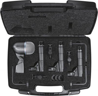 SHURE  DMK57-52 - Malette 4 Microphones batterie
