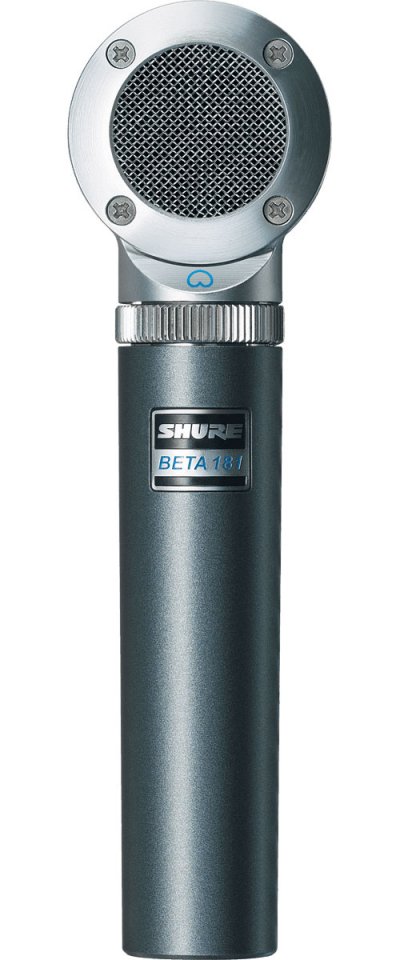 SHURE  - Micro &Agrave; Capture Lat&eacute;rale Cardio&iuml;de Compact Beta 181/c