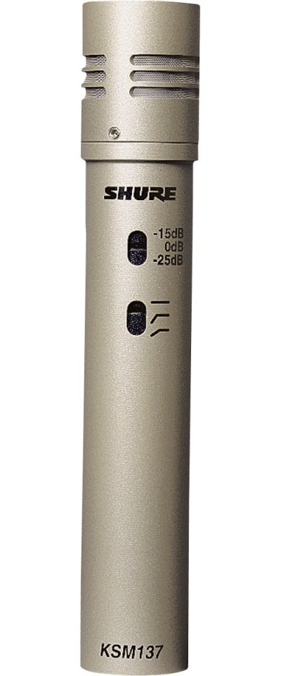 SHURE  Micro studio &agrave; transistors A CONDENSATEUR