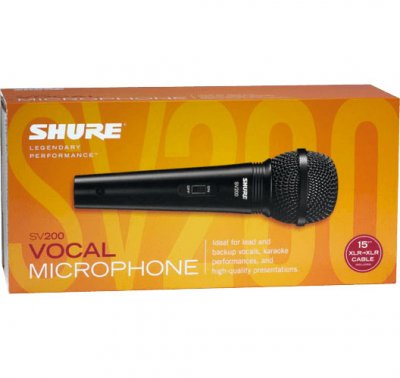 SHURE  SV200A Microphone cardio&iuml;des dynamique