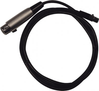 SHURE  Wa310 C&acirc;ble Adaptateur Micro 4 Pieds Connecteur Mini 4 Broches (Ta4F) Vers Connecteur Xlr (F)