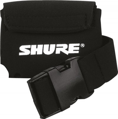 SHURE  Wa570A Pochette en N&eacute;opr&egrave;ne pour &Eacute;metteurs sans Fil Id&eacute;al pour les Instructeurs de Fitness