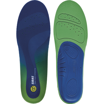 SIDAS  - Comfort 3D - Semelles randonn&eacute;e Bleu / Vert - 44 - 45