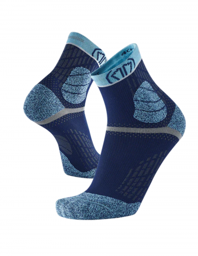 SIDAS  - Trail Protect - Chaussettes de running taille 39-40, bleu