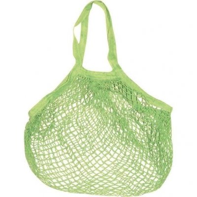 SIDEBAG  filet coton vert anis 40 x 40