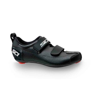 SIDI  T-5 Air Triathlon Shoes - Black-Black} - EU 40}, Black-Black}