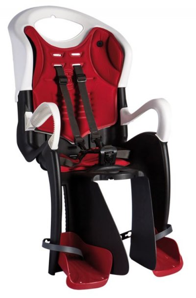 BELLELLI Siege bebe velo  tiger relax b-fix blanc/rouge B-TGRB020