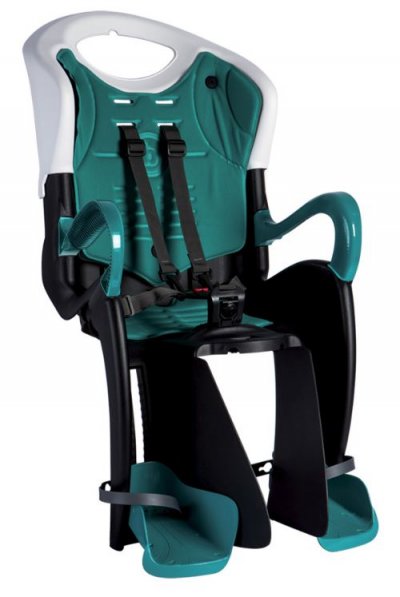 BELLELLI Siege bebe velo  tiger relax b-fix blanc/turquoise B-TGRB020T