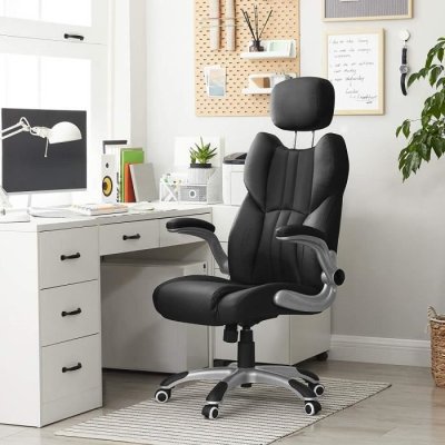 SONGMICS Si&egrave;ge de bureau pivotant