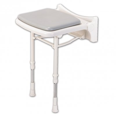 AKW Si&egrave;ge de douche compact 2000 rembourr&eacute; gris -  INTERNATIONAL - 02000P