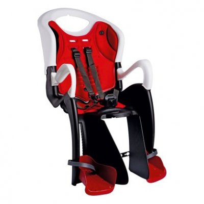 BELLELLI Si&egrave;ge enfant  Tiger Relax cadre arri&egrave;re blanc rouge