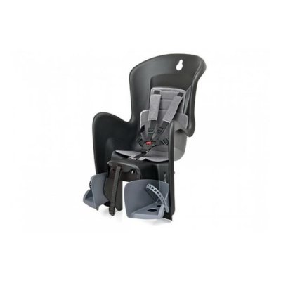 POLISPORT Si&egrave;ge enfant  Bilby Maxi FF fixation cadre noir/gris fonc&eacute;