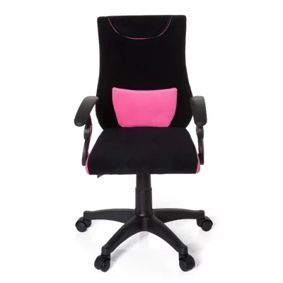 HJH OFFICE Si&egrave;ge enfant / Si&egrave;ge pivotant KIDDY PRO AL, rose 