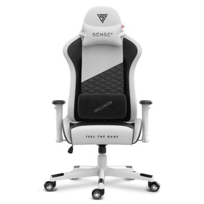 SENSE7 Si&egrave;ge gamer  senshi edition blanc