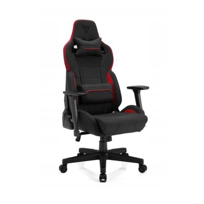 SENSE7 Si&egrave;ge gamer  sentinel fabric noir + rouge