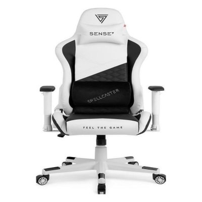 SENSE7 Si&egrave;ge gamer  spellcaster xl senshi edition blanc