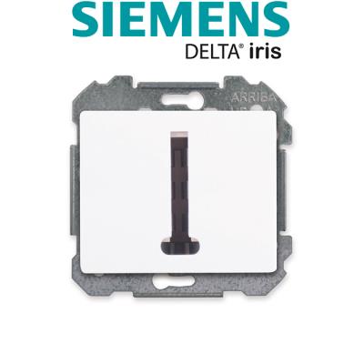 GENERIQUE Siemens - delta iris prise t&eacute;l&eacute;phone en t blanc SIE266764