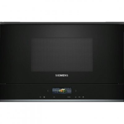 SIEMENS  Four &agrave; Micro-ondes Encastrable Avec Gril Bf722r1b1 900w 