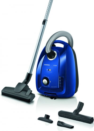 SIEMENS  - iQ300 VSC3320 Aspirateur tra&icirc;neau avec Sac Bleu (VSC3320)