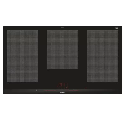 SIEMENS  iQ700 EX975LXC1E Table de cuisson &agrave; induction Noir - 5 foyers
