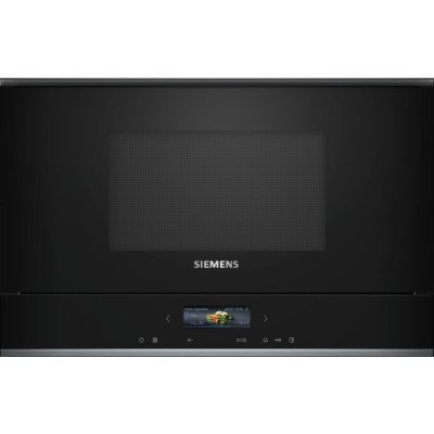SIEMENS  - micro-ondes encastrable 21l 900w noir bf722l1b1 -