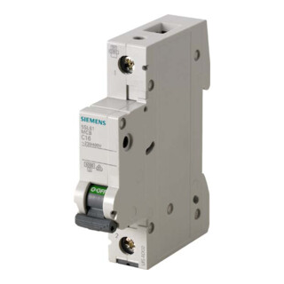 SIEMENS  - Modular 6ka 1p 1p 10a magnetothermal switcher 5sl6110-7b