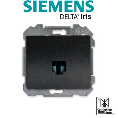 GENERIQUE Siemens - Prise Informatique RJ45 Anthracite Delta iris
