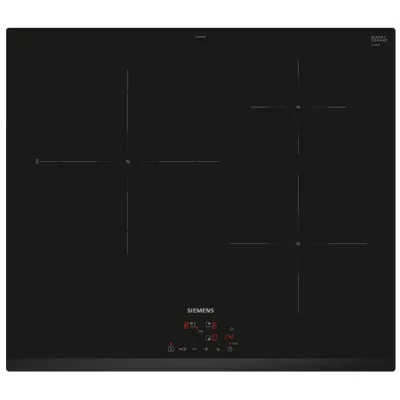 SIEMENS  Table de cuisson 60 cm induction 3 foyers - EH631BJB6E