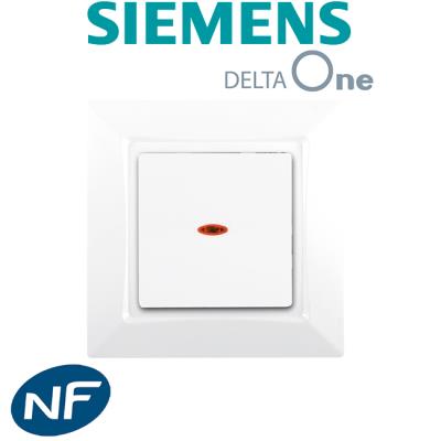 SIEMENS  - va et vient &agrave; voyant blanc delta one
