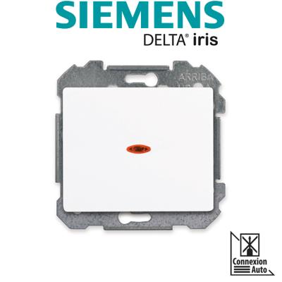 SIEMENS  - va et vient lumineux blanc delta iris