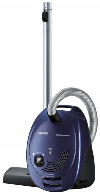 SIEMENS  VS06A111 Aspirateur 600W A Aspirateur r&eacute;servoir cylindrique 4 L Bleu